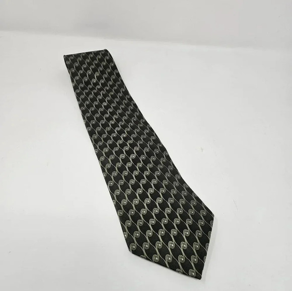Bill Blass Men's Necktie Tie 100% Silk Tapestry Style Print Vintage - Picture 1 of 5